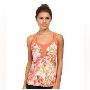 NWOT THE NORTH FACE QUICK DRY ECHO LAKE TANK TOP FLORAL PRINT